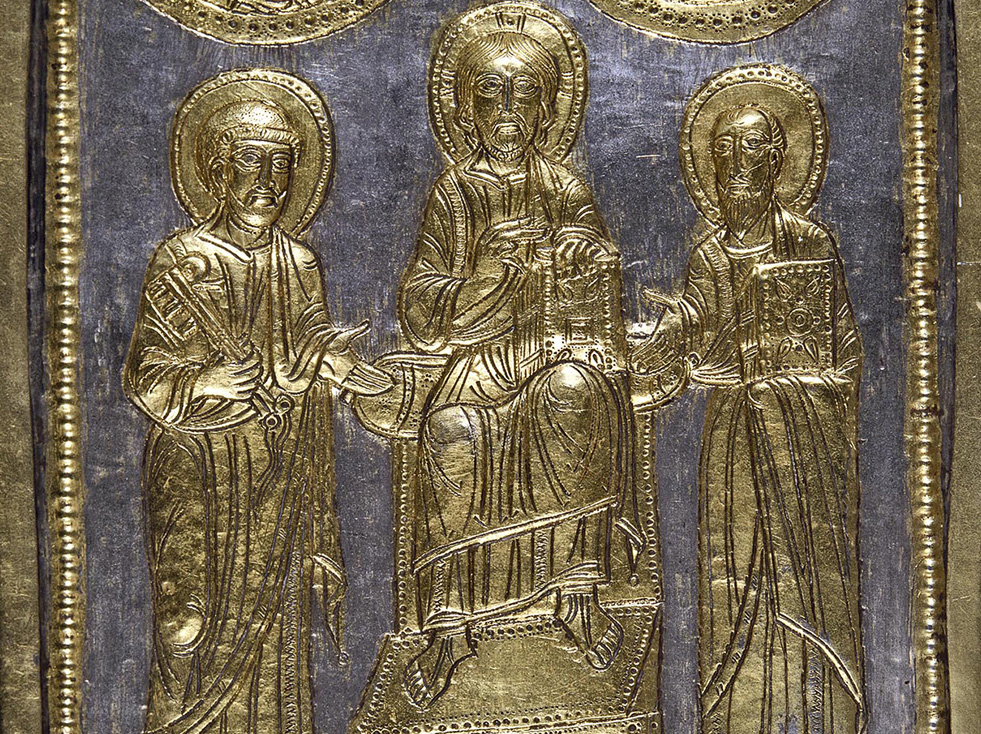 古典レリーフ【Apoteosi di Romolo】 Silver case for the “Enamelled Cross”