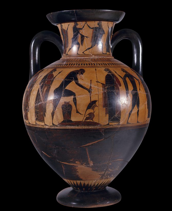 Attic black-figure Amphora by “The Affecter”