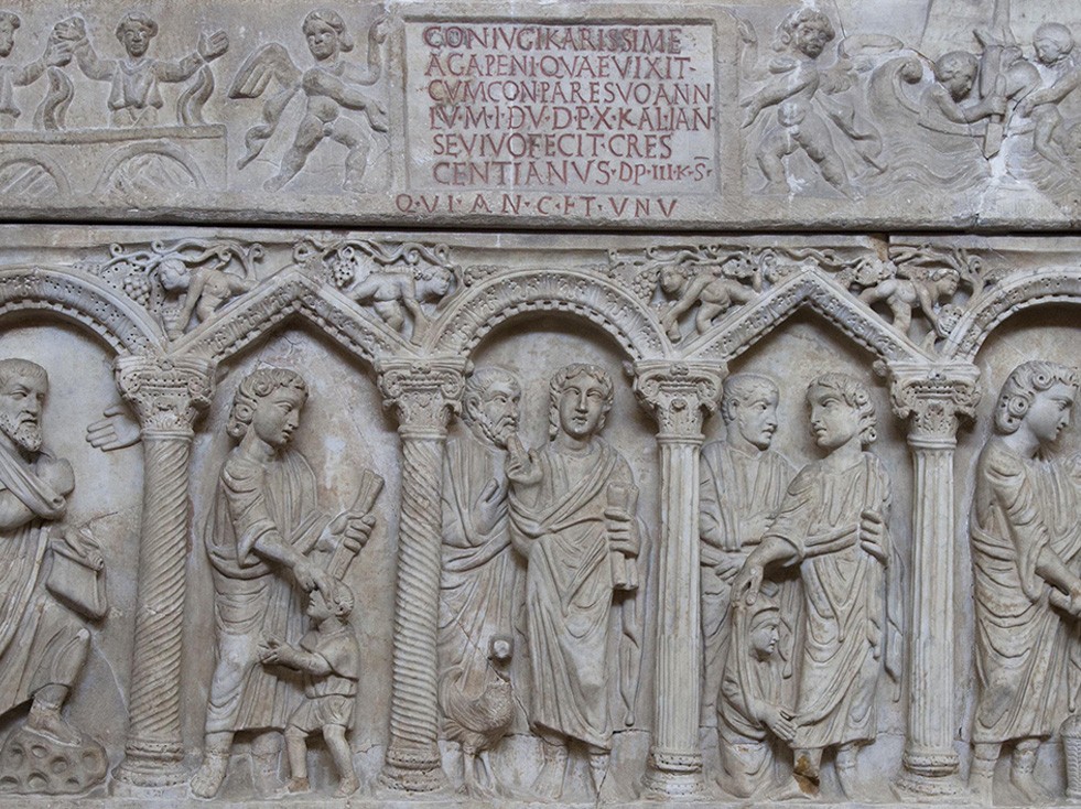 Sarcófago de Agape y Crescentianus