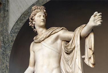 The Belvedere Apollo in restoration