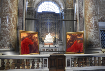 El Vía Crucis de Previati en San Pedro: arte y fe para el tiempo de Cuaresma