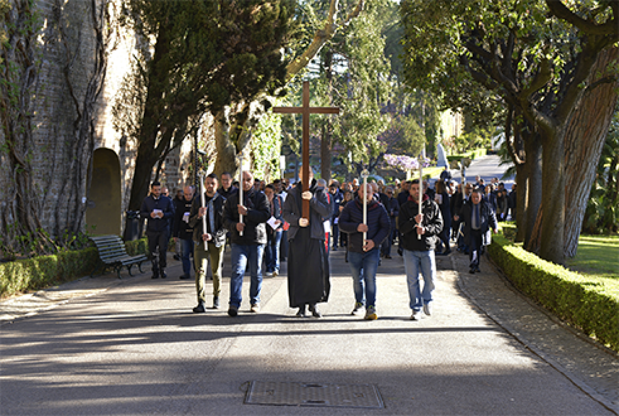 Thursday 30 March Via Crucis in the Vatican